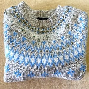 JCrew Fair Isle sweater XS